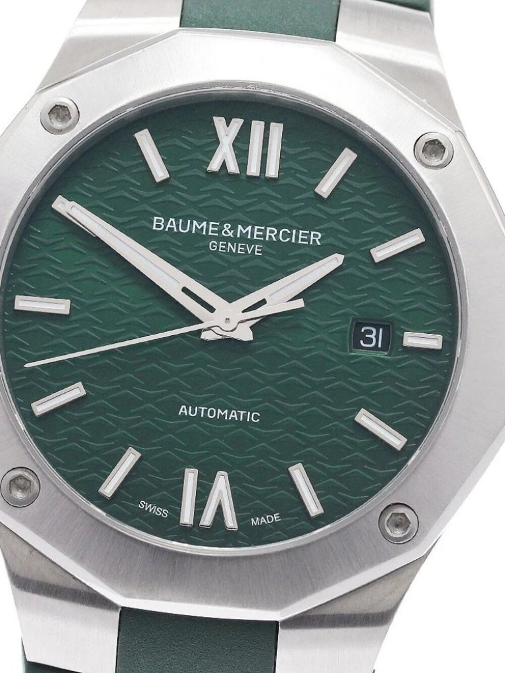 Baume & Mercier Riviera M0A10618 Date green Dial Automatic Men's Watch_962047